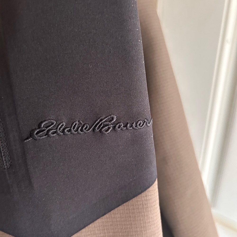Eddie Bauer Two-Tone Jacket in Black and Brown